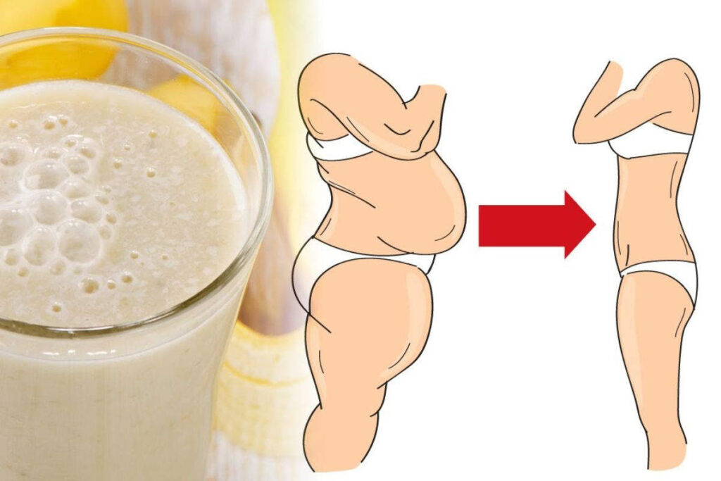 Voici une puissante boisson à la banane pour brûler les graisses de manière extrême
